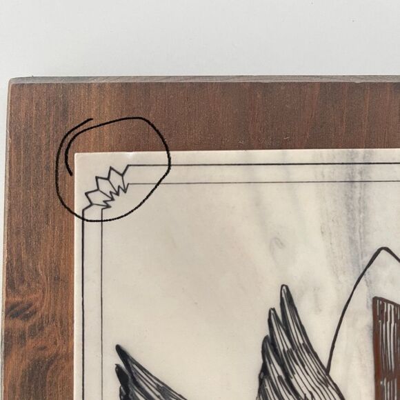 Christian Peace Decor with Dove and Cross - Picture 5 of 5